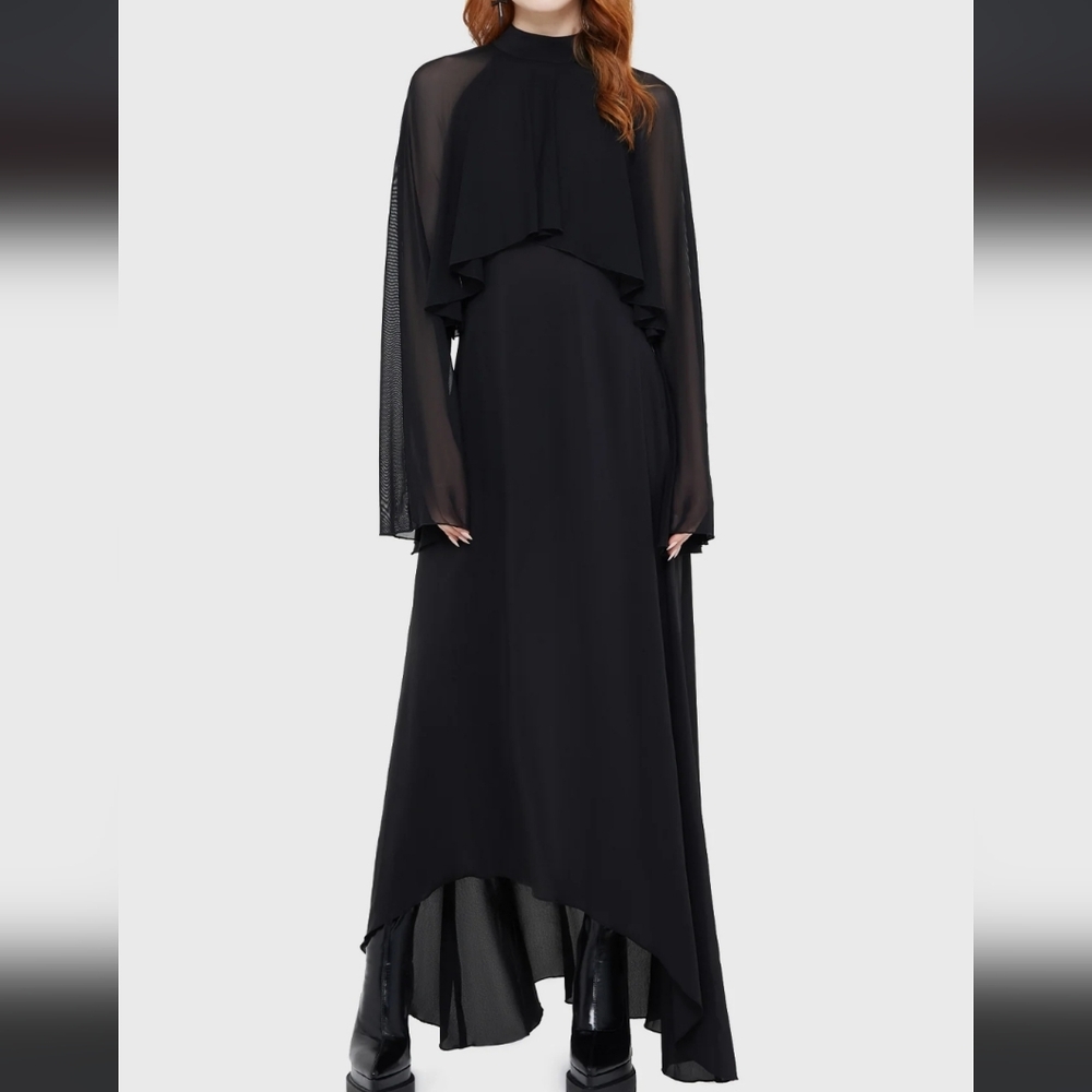 Killstar Black Long Sleeve Dress